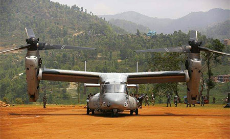 Un marine muerto en un accidente aéreo de la marina estadounidense en Hawai